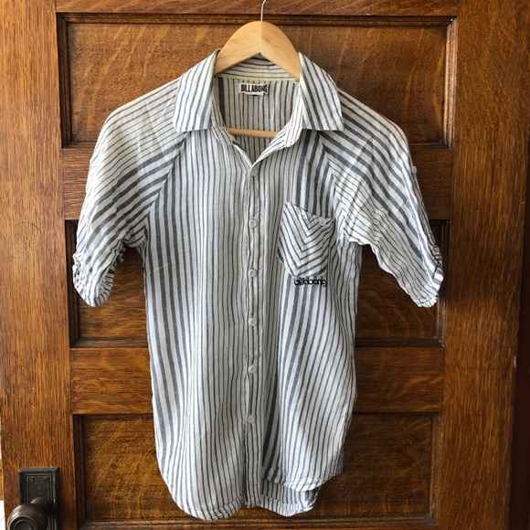 Billabong striped button down shirt - Picture 2 of 7